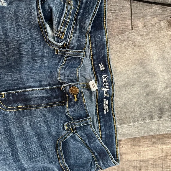 Cat & Jack boys Denim Jeans in Blue and Gray - Picture 2 of 4